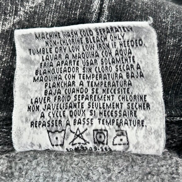 US Vintage Collection Oceanside, CA Gray Marbled Zip-up Hoodie Women's Size M - Picture 4 of 6